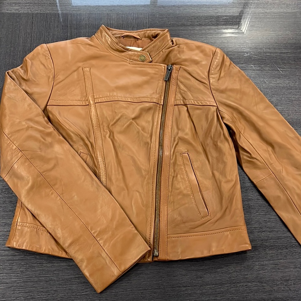 Michael Kors Leather Jacket M